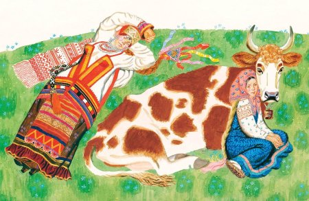 Рисунок к сказке крошечка Хаврошечка