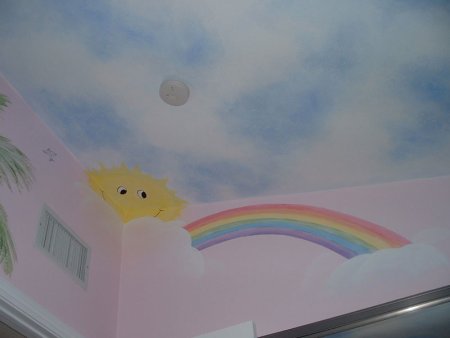 Натяжные потолки Радуга