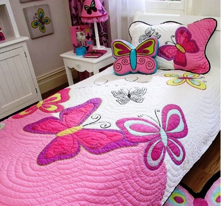 Покрывало с аппликацией