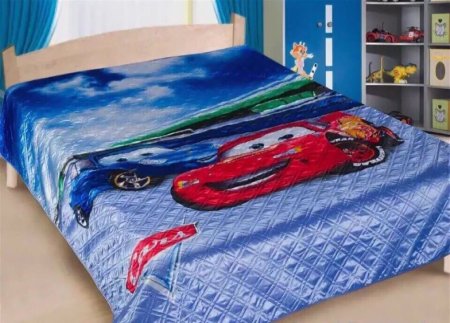 Покрывало Тачки шёлк