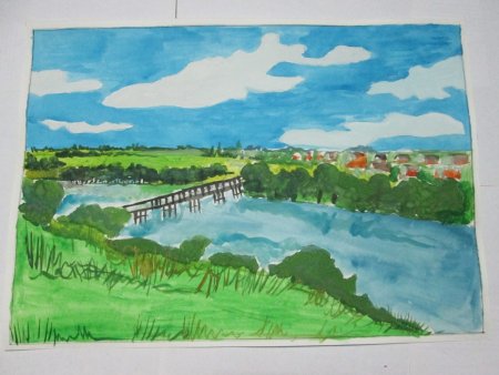 Рисунок на тему Кубань