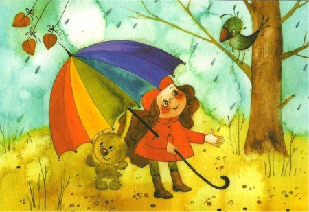 Художница Виктория Кирдий осень