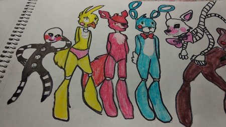 Рисунки ФНАФ