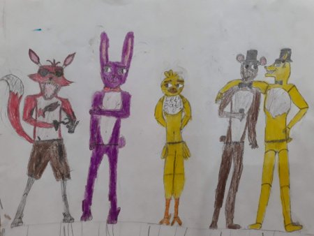 Крутые рисунки ФНАФ