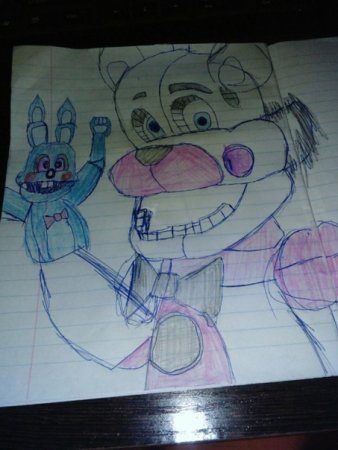 Детские рисунки ФНАФ