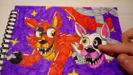 Детские рисунки АНИМАТРОНИКИ