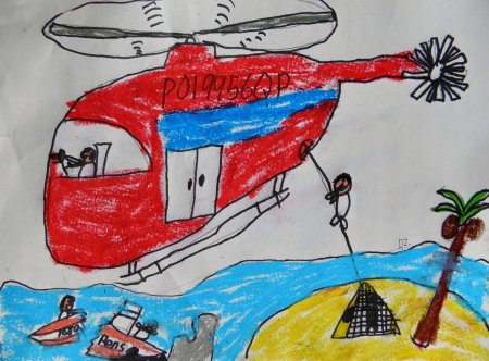 Спасатель будущего рисунок