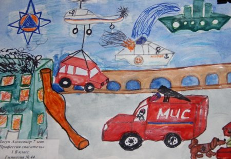 Авиация глазами детей