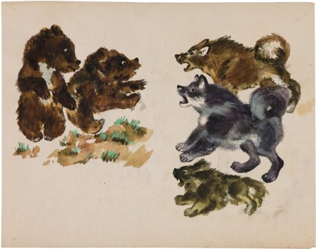 Чарушин художник анималист