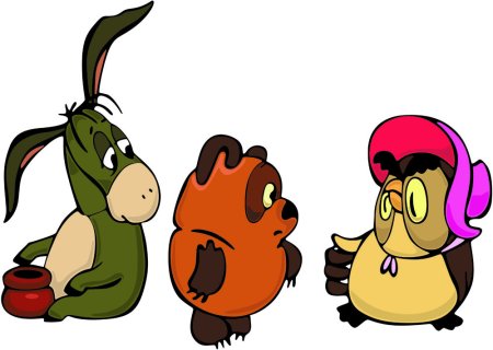 Персонажи Винни пуха советского