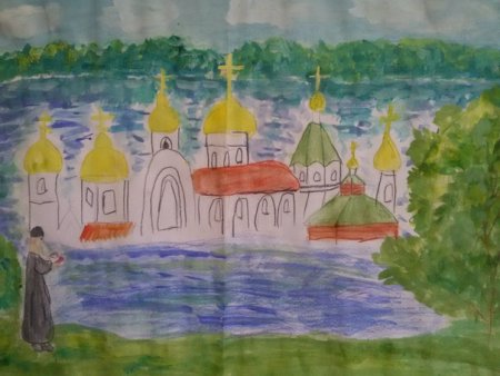 Град Китеж рисунки