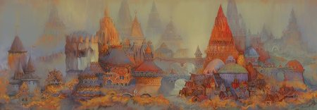 Иллюстрация к легенде о граде Китеже