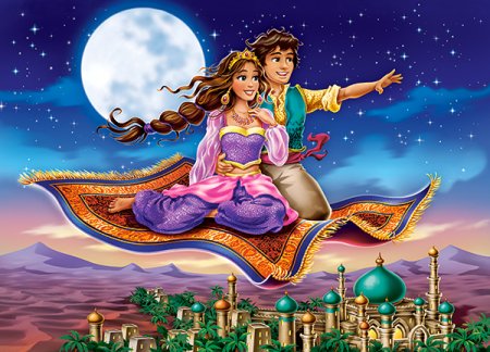 Пазлы Castorland 180 the Magic Carpet