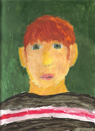 Портрет мамы рисунок