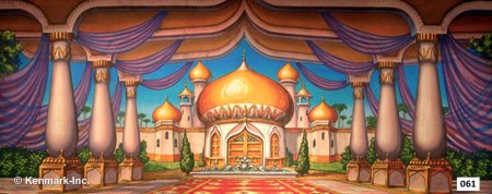 Восточный замок сказка алладин