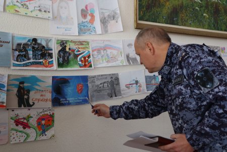 Рисунок на конкурс Росгвардии