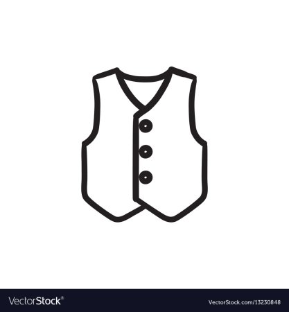 Жилет раскраска для детей