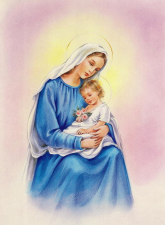 Аве Мария рисунок