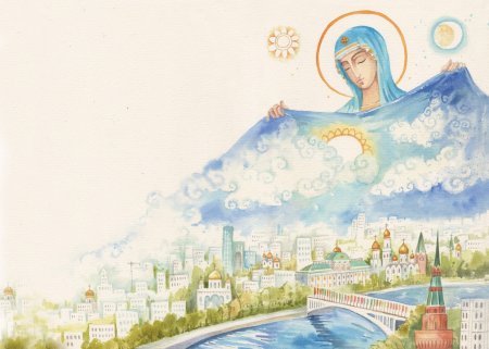 Дева Мария раскраска