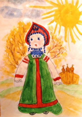 Василиса Премудрая во весь рост