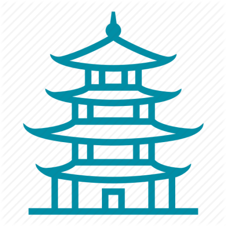 Китайская пагода иконка