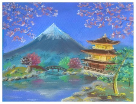 Рисунок на тему Япония