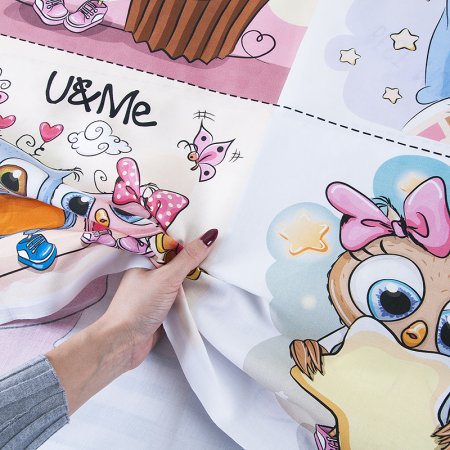 Детские панели на сатине