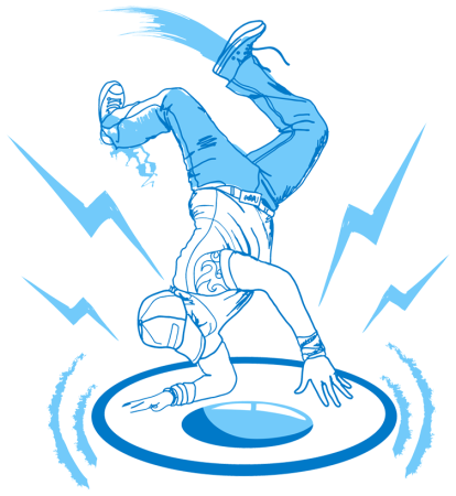 Нарисовать брейк данс