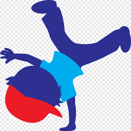 Брейк данс на прозрачном фоне