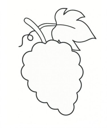 Контуры для аппликаций для детей