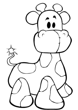 Контуры для рисования для детей