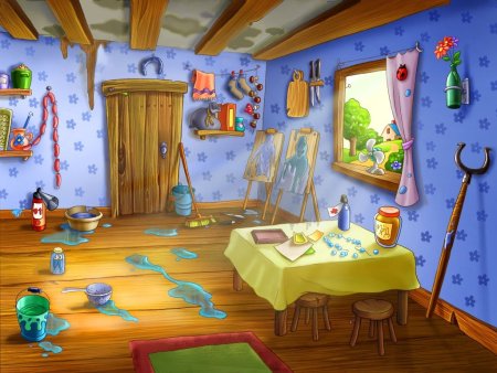 Сказочный дом изнутри