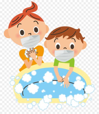 Мытья рук детский мультяшный