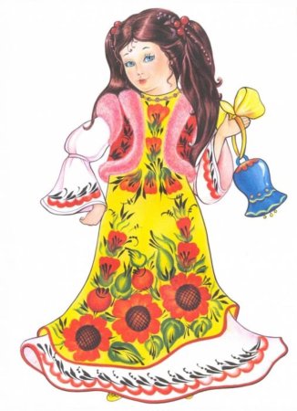 Рисование образа русской красавицы