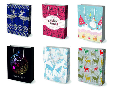 Новогодний пакет дизайнерский