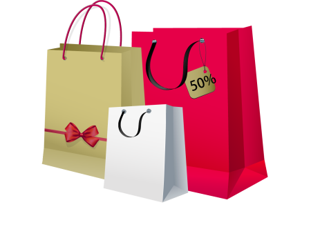 Пакеты с покупками