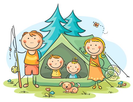 Семейный досуг рисунки