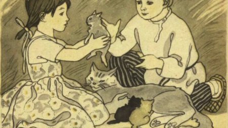 Л Н толстой котенок