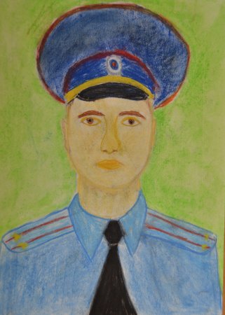 Полиция рисунок