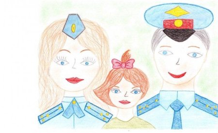 Рисунок на тему Юный друг полиции