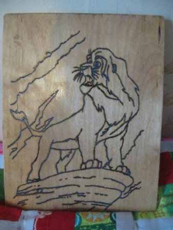 Выжигание по дереву для детей