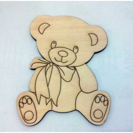 Мишка из фанеры