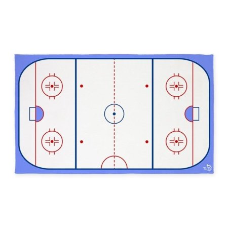 Разметка хоккейного поля