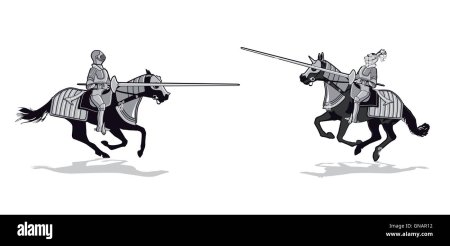 Рисунок Рыцарский турнир карандашом 6 класс