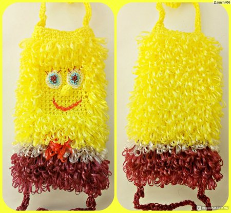 Мочалка с игрушкой