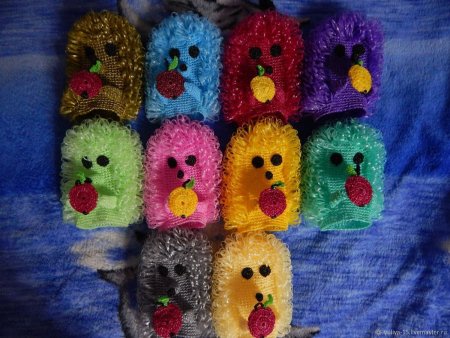 Мочалка с игрушкой