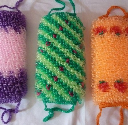 Необычные мочалки