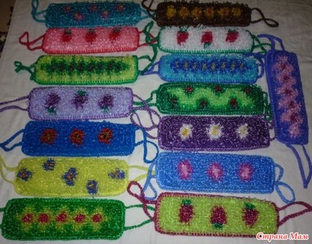 Узоры для мочалок