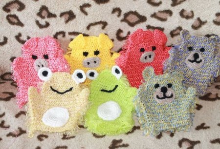 Детские мочалки