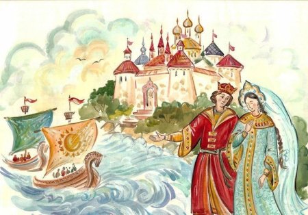 Сказка о царе Салтане лебедь